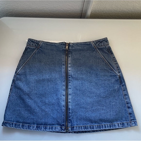 Zara Denim Jean Trafaluc Denim Skirt - Picture 8 of 9